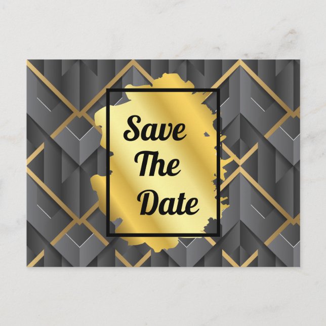 Carte Postale Sauver La Date (Devant)