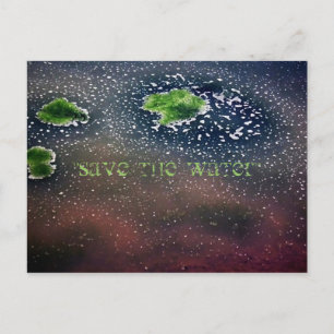 Carte Postale "Sauvez l'eau"