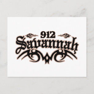 Carte Postale Savannah 912