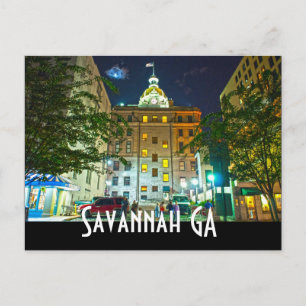 Carte Postale Savannah GA