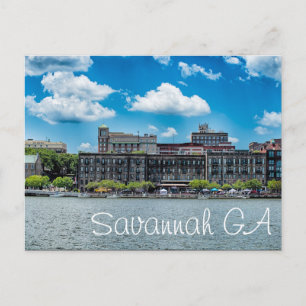 Carte Postale Savannah GA
