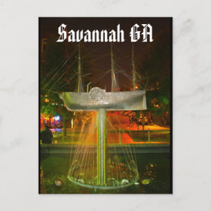 Carte Postale Savannah GA