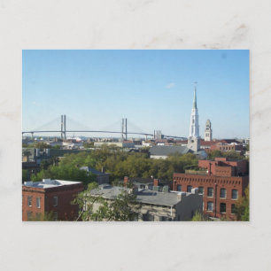 Carte Postale Savannah Georgia