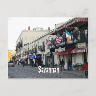 Carte Postale Savannah Georgia GA