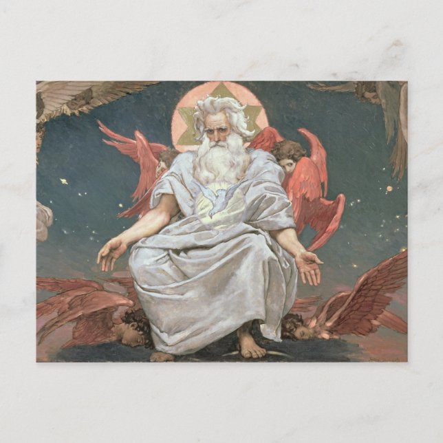 Carte Postale Savaoph, Dieu le père, 1885-96 (Devant)