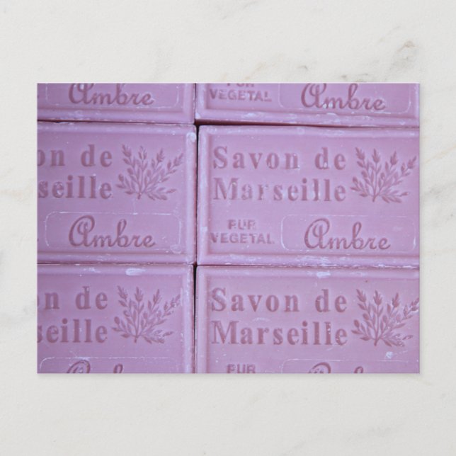 Carte Postale Savon de Provence (Devant)