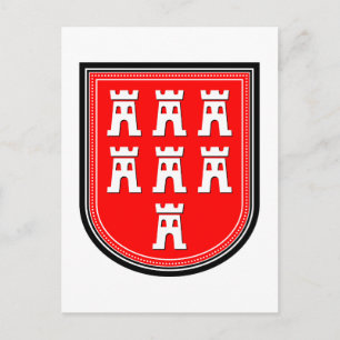 Carte Postale Saxonia Sign