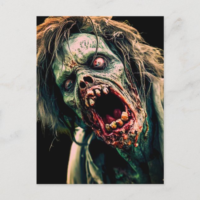 Carte Postale Scander Zombie (Devant)
