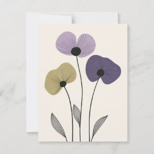 Carte Postale Scandi Bloom No.284