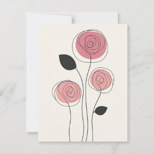 Carte Postale Scandi Bloom No.294