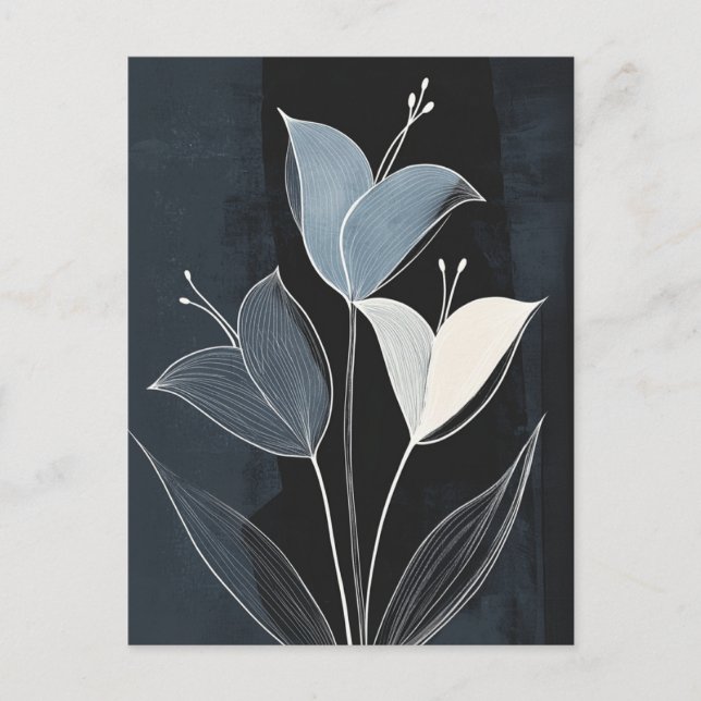 Carte Postale Scandi Bloom No.304 (Devant)