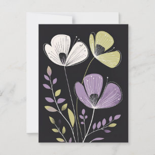 Carte Postale Scandi Bloom No.308