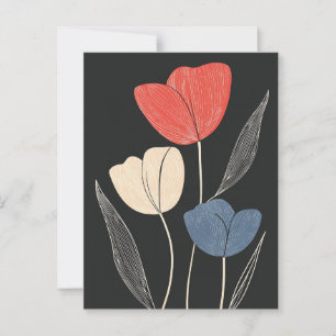 Carte Postale Scandi Bloom No.320