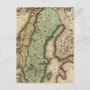 Carte Postale Scandinavie 3