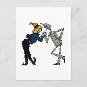 Carte Postale Scarecrow et Tinman