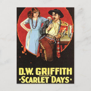 Carte Postale Scarlet Days Movie Poster