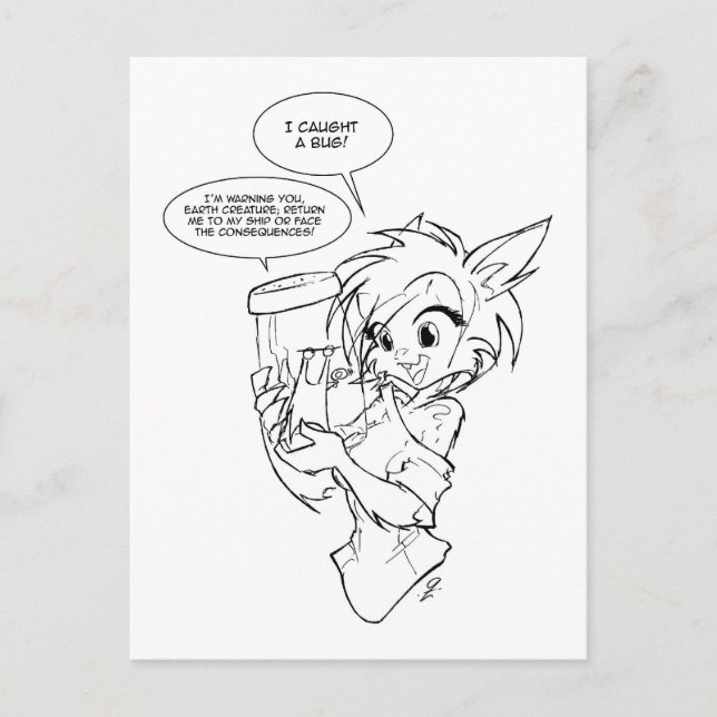 Carte Postale Scarlet Jar (Devant)