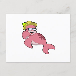 Carte Postale Sceau avec lunettes.PNG