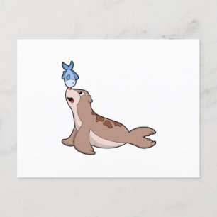 Carte Postale Sceau avec Poisson (2).PNG