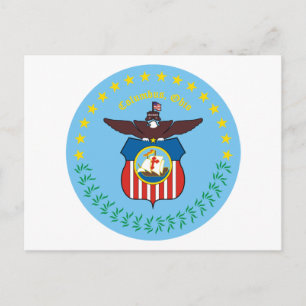 Carte Postale Sceau de Columbus, Ohio