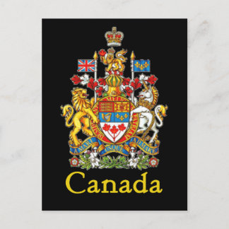 Carte Postale Sceau national du Canada