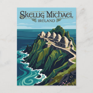 Carte Postale Sceilg Mhichíl Irlande