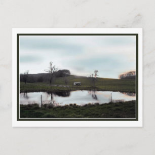Carte Postale Scène agricole abandonnée