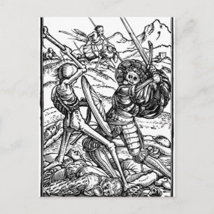 Carte Postale Scène de bataille