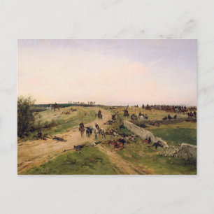 Carte Postale Scène de la guerre franco-prussienne