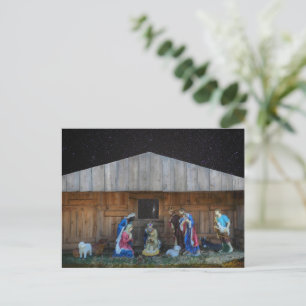 Carte Postale Scène de la Nativité