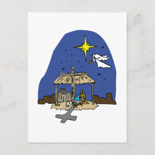 Carte Postale Scène de la Nativité