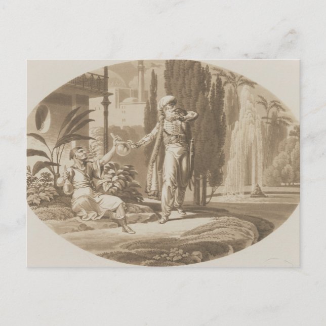 Carte Postale Scène de 'Le mariage de Figaro' (Devant)