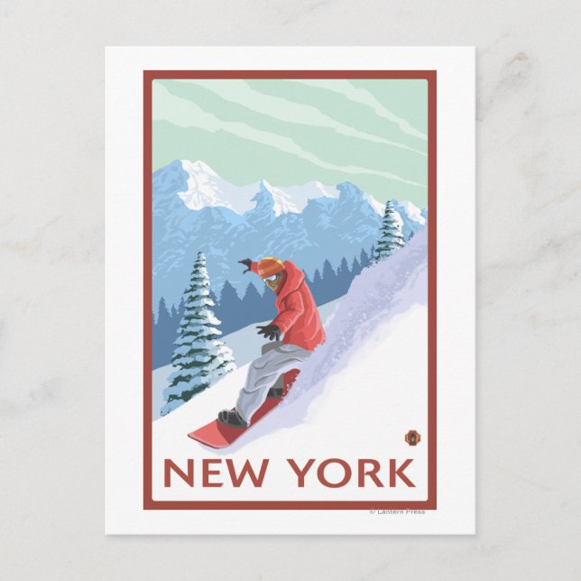 Carte Postale Scène de New York (Devant)