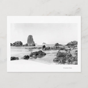 Carte Postale Scène de plage à Cannon Beach, Oregon Photo