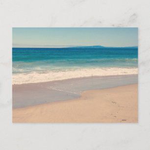 Carte Postale Scène de plage aquatique photo vierge