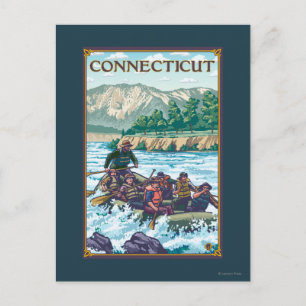 Carte Postale Scène de Rafting Connecticut River