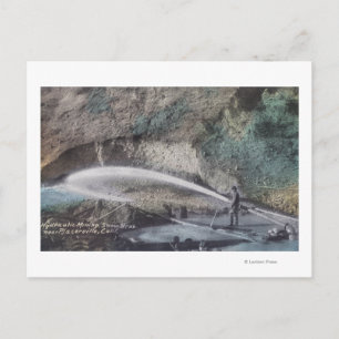 Carte Postale Scène d'exploitation hydraulique Placerville, CA