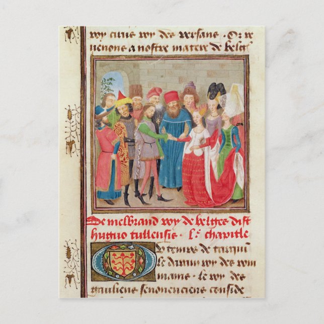 Carte Postale Scène du mariage (Devant)