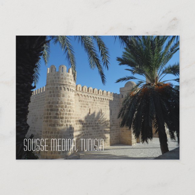 Carte Postale Scène historique de la rue Médina Tunisie (Devant)
