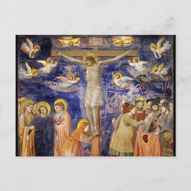 Carte Postale Scène médiévale du Vendredi Saint (Devant)