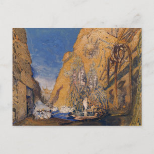 Carte Postale Scène pour "Dieu Bleu"