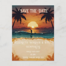 Scène romantique Sunset Beach avec élégance tropic