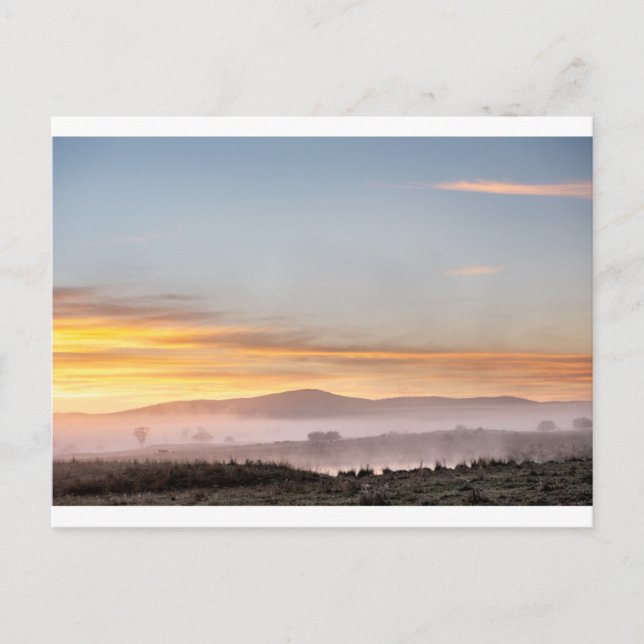 Carte Postale Scène solaire rurale (Devant)