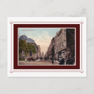 Carte Postale Scène vintage de Liverpool, Angleterre