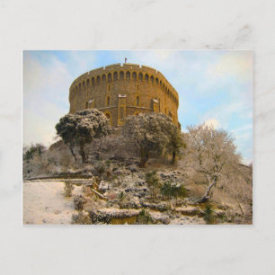 Carte Postale Scènes anglaises, Château de Windsor en hiver