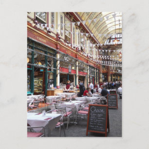 Carte Postale Scènes anglaises, Marché Leadenhall, Londres