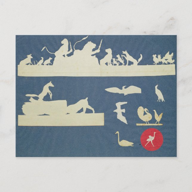 Carte Postale Scènes animales (Devant)