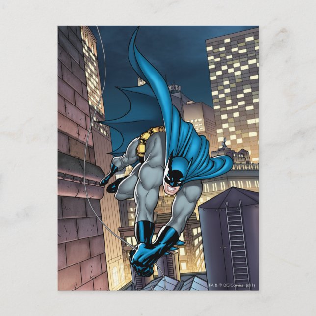 Carte Postale Scènes Batman - Basse balançoire (Devant)