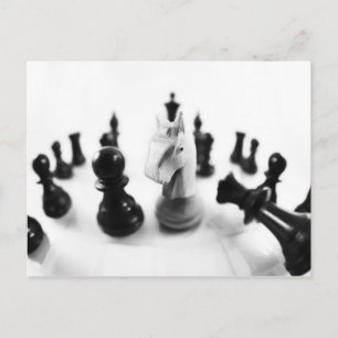 Carte Postale Schach