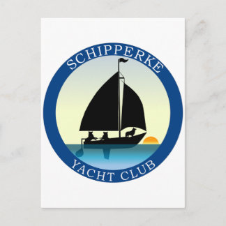 Carte Postale Schipperke Yacht Club